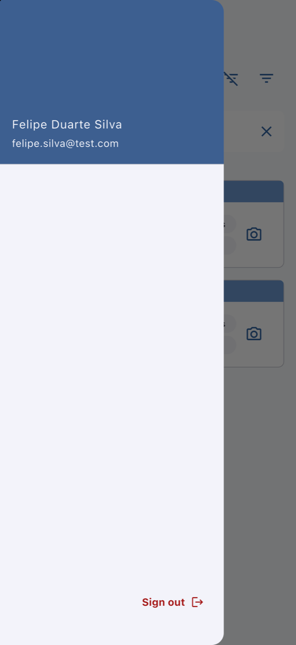 Side menu